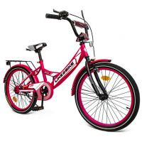 Велосипед детский 2-х колесный 20'' 212004 RL7T Like2bike Sky, розовый, рама сталь, со звонком