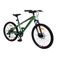 Велосипед підлітковий 2-х колісний 24 A212408 RL7T LIKE2BIKE Nitro, зелений матовий