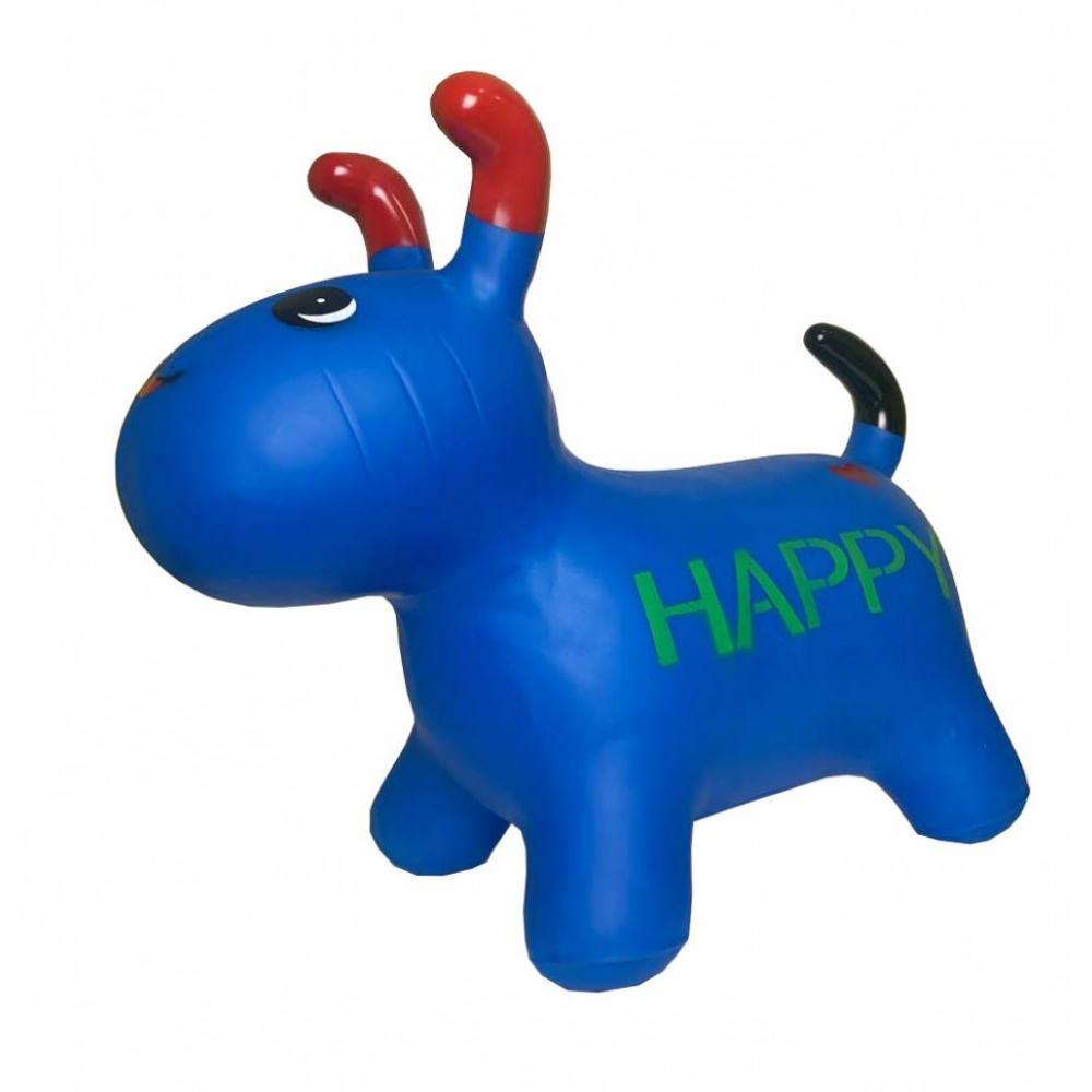 Детская игрушка прыгун собака BT-RJ-0072 резиновый Blue