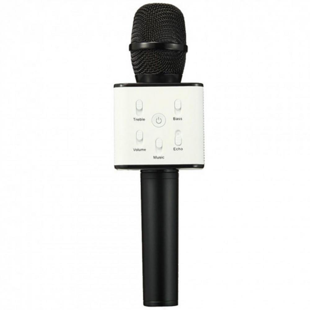 Караоке микрофон с колонкой Q7 беспроводной Q7Black