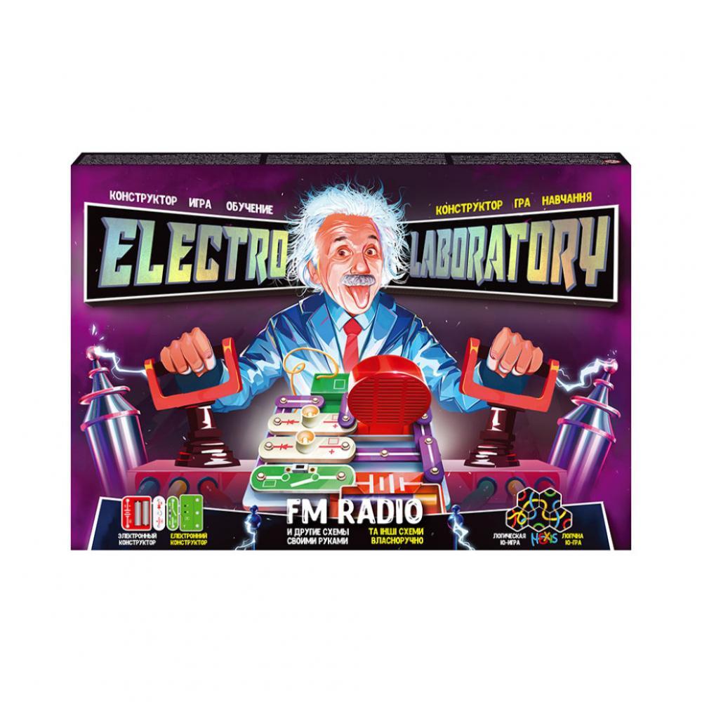 Электронный конструктор Electro Laboratory. Radio+Piano Danko Toys ELab-01-03 FM Radio