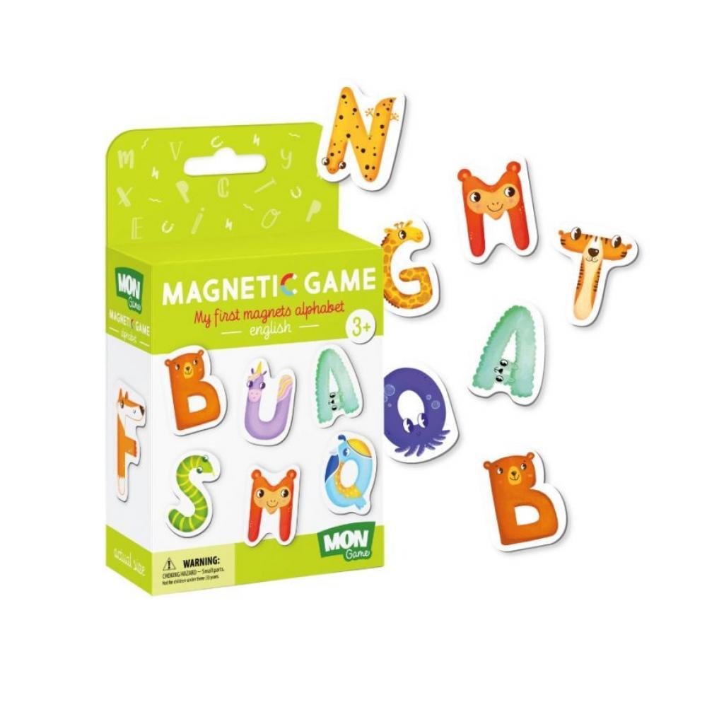 Детский набор магнитов Магнитные буквы. Английский Mon Game 200210