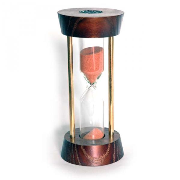 Песочные часы N7 круглые с метал стойками 5 минут