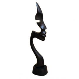 Скульптура Профиль черный