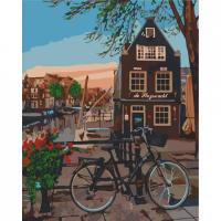 Картина за номерами Кафе в Амстердамі Art Craft 10580-AC 40х50 см