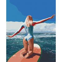 Картина за номерами Art Craft Серфінг на Балі 40х50 см 10261-AC