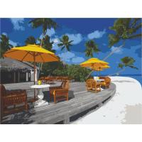 Картина по номерам. Art Craft Жемчужный пляж. Бора-Бора 40х50 см 10561-AC