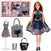 Дитяча лялька Emily QJ096A із сумочкою для дитини, 29 см