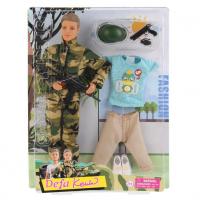 Лялька Кен у військовій формі DEFA 8412 на шарнірах Блакитний