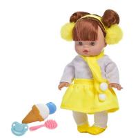 Дитяча Лялька M 4735 I UA, 32 см, музична з аксесуарами Жовтий