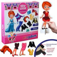 Набор магнитов Magdum Кукла с одеждой New look ML4031-14 EN