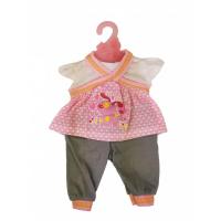 Лялькове вбрання для Бебі Борна DBJ-445A-456 на вішалці Рожева собачка