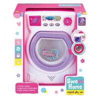 Детская игровая стиральная машинка 677 на батарейках Фиолетовый