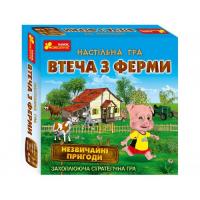 Детская настольная игра Побег из фермы 19120057 на укр. языке