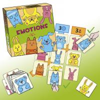 Детская настольная игра Emotions MKK0604	от 3-х лет Детская настольная игра Emotions MKK0604	от 3-х лет