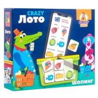 Дитяча настільна гра Crazy Лото VT8055-03 на рус. мовою