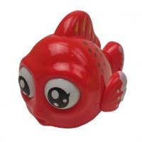 Дитяча іграшка для ванної Рибка 6672-1, інерційна, 11 см Червоний