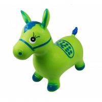 Дитячий стрибун-конячка MS 0373 гумовий Зелений