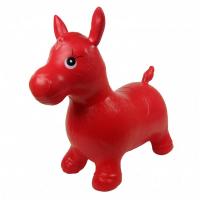 Дитячий стрибун-конячка MS0737 гумовий Червоний