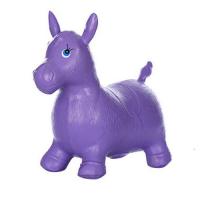 Детский прыгун-лошадка MS0737 резиновый Фиолетовый
