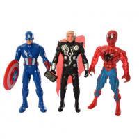 Фігурки для гри 899-31/32/33K Людина-Павук, Тор та Капітан Америка