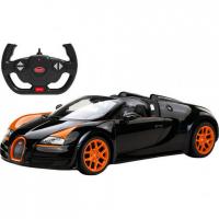 Машинка на радіокеруванні Bugatti Grand Sport Vitesse Rastar 70460 чорний, 1:14