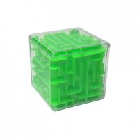 Головоломка 3D-лабиринт F-1 куб Зеленый