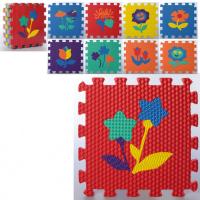 Дитячий килимок мозаїка Квіти MR 0359