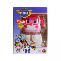Іграшковий трансформер Робокар Полі 83168 робот+машинка Рожевий