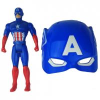 Игровой набор фигурка героя + маска 564-681 Капитан Америка