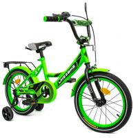 Велосипед дитячий 2-х колісний 16'' 211604 RL7T Like2bike Sky, салатовий, рама сталь, зі дзвінком