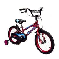 Велосипед детский 2-х колесный 16'' 211606 RL7T Like2bike Rider, вишневый, рама сталь, со звонком