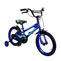 Велосипед детский 2-х колесный 16'' 211607 RL7T Like2bike Rider, синий, рама сталь, со звонком