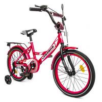 Велосипед дитячий 2-х колісний 18'' 211804 RL7T Like2bike Sky, рожевий, рама сталь, зі дзвінком