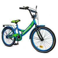Велосипед дитячий 2-х колісний 20'' 212002 RL7T Like2bike Sky, блакитний, рама сталь, зі дзвінком