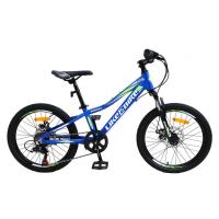 Велосипед подростковый 2-х колёсный 20 A212002 RL7T LIKE2BIKE Energy, цвет синий