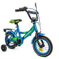 Велосипед детский 2-х колесный 211216 Like2bike Sky, голубой, рама сталь
