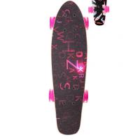 Дитячий скейт, лонгборд 22 LB21001 RL7T, колеса PU зі світлом Рожевий