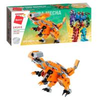 Детский Конструктор Qman 1414-1-6 трансформер робот+динозавр 93 дет T-Rex
