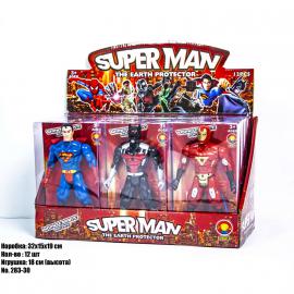 Герои SUPERMAN 283-30 в блоке по 12 шт