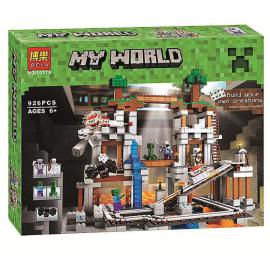 Конструктор Minecraft Bela 10179 Шахта аналог Lego майнкрафт 21118, 926 деталей