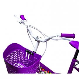 Велосипед 16 SHENGDA Violet T15, Ручний та Дисковий Гальмо