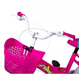 Велосипед 16 SHENGDA Pink T15, Ручний та Дисковий Гальмо