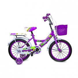 Велосипед 16 SHENGDA Violet T18, Ручний та Дисковий Гальмо