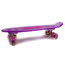 Penny Fish Skateboard Original Violet. Музична і світиться дека!