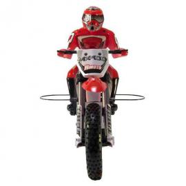 Радіокерована модель Мотоцикл 1: 4 Himoto Burstout MX400 Brushed червоний