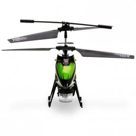 Вертоліт на радіокеруванні 3-к WL Toys V757 BUBBLE мильні бульбашки зелений