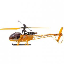 Вертоліт 4-к великий на радіокеруванні WL Toys V915 Lama жовтий