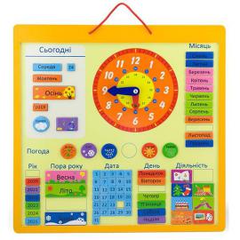 Календар магнітний Viga Toys 50377U
