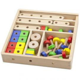 Набір будівельних блоків Viga Toys 53 деталі 50490